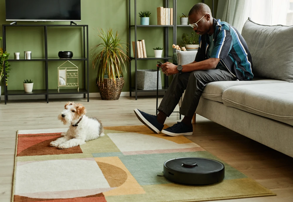 robot vacuum and mop self cleaning